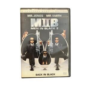 Men in Black II DVD Widescreen Special Edition 2 Disc Set Sci-Fi Comedy